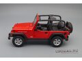 JEEP Wrangler Rubicon, red / black