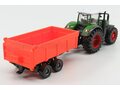 FENDT Vario 1000 Tractor With Trailer (2016), Green Grey Red