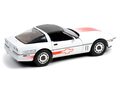 CHEVROLET Corvette C4 Challenge Race Car 1988 White with Orange Stripes