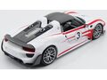 PORSCHE 918 Spider Salzburg Racing Design №3 Weissachpackage (2013), White Black Red