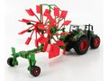 FENDT Vario 1050 Tractor With Whirl Rake Trailer (2016), Green Grey Red