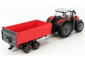 MASSEY FERGUSON 8740s Tractor With Tipping Trailer, Red