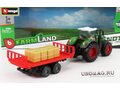 FENDT Vario 1050 Tractor With Trailer (2016), Green Red