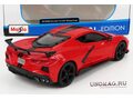 CHEVROLET Corvette Stingray Coupe High Wing (2020), Red