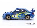 SUBARU Impreza S7 Wrc '01 N6 Rally Great Britain (2001) P.Solberg - P.Mills, Blue Yellow