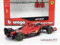 FERRARI F1 Sf-23 Team Scuderia Ferrari №16 Season (2023) Charles Leclerc, Red Black