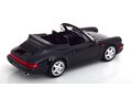 PORSCHE 911 (964) Carrera 4 Convertible (1990), black metallic