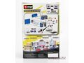 1:43 Диорама - Set Build Your City Police Station - With Ford Focus Police (2009), White Yellow Blue