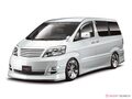 Сборная модель Toyota Alphard Silk Blaze MNH/ANH10/15W