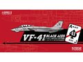 Сборная модель US Navy F-14A VF-41 Black Aces