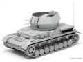 Сборная модель FLAKPANZER IV Ausf.G WIRBELWIND EARLY PRODUCTION w/ZI