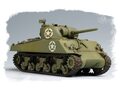 Сборная модель Танк U.S M4A3 Medium Tank