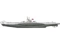 Сборная модель Немецкая ДПЛ U-boat Type VII A