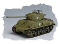 Сборная модель Танк U.S M4A3E8 TANK Корейская война