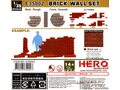 Сборная модель Brick walls