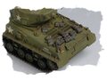 Сборная модель Танк U.S M4A3E8 TANK Корейская война