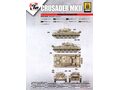 Сборная модель Crusader Mk.II British Cruiser Tank MK.VI & German Pzkpfw.MK V746(e)