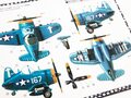 Сборная модель U.S F4U-4 Corsair Fighter 1945