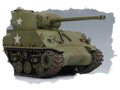 Сборная модель Танк U.S M4A3E8 TANK Корейская война