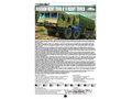 Сборная модель Российский грузовой автомобиль Минский Колесный Тягач 7930 8х8