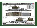 Сборная модель Schwere Plattformwagen Type SSyms 80 & Pz.Kpfw.VI Ausf.E