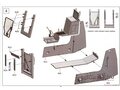 Сборная модель US Army Light Type III Skid Steer Loader (M400W) with Bar Track