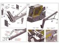 Сборная модель US Army Light Type III Skid Steer Loader (M400W) with Bar Track