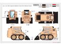 Сборная модель US Army Light Type III Skid Steer Loader (M400W) with Bar Track