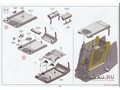 Сборная модель US Army Light Type III Skid Steer Loader (M400W) with Bar Track