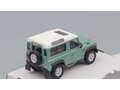 1:43 Масштабная модель LAND ROVER Defender, light green / white roof