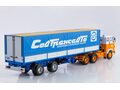 1:43 Масштабная модель Volvo F89 с полуприцепом Fruehauf Savoyarde