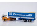 1:43 Масштабная модель Volvo F89 с полуприцепом Fruehauf Savoyarde