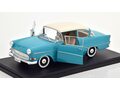 1:24 Масштабная модель OPEL Olympia Rekord PI 1957 Light Blue/White