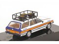 1:43 Масштабная модель FORD Granada MK.II Turnier техничка "Ford Rothmans Rally Team" с багажником и колесами на крыше 1978