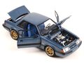 1:18 Масштабная модель FORD Mustang 5.0 LX 1989 Medium Shadow Blue