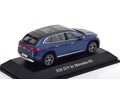 1:43 Масштабная модель MERCEDES-BENZ EQS SUV (X296) Electric Art Line 2022 Blue Metallic