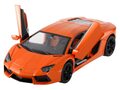 1:18 Масштабная модель LAMBORGHINI Aventador LP700-4 (2020), orange-metallic