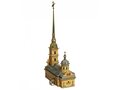 1:400 Сборная модель Петропавловский собор
