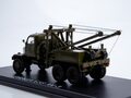 1:43 Масштабная модель Praga V3S AV-3 эвакуатор, хаки