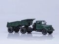 1:43 Масштабная модель МАЗ-200В с полуприцепом МАЗ-5232В, (зеленый)