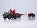 1:43 Масштабная модель 43204-10 лесовоз с прицепом-роспуском