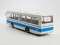 1:43 Масштабная модель Автобус ЛАЗ-4202, бело-голубой
