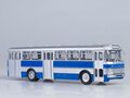 1:43 Масштабная модель Автобус Икарус-556, серебристо-синий (Венгрия)