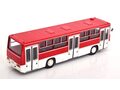 1:43 Масштабная модель Автобус Икарус-260.06, красно-белый