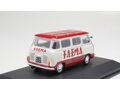 FIAT 600 CORIASCO FURGONE VAN FAEMA (1956), red white