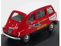 FIAT 750 Multipla Abarth (1960), red / white