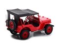 JEEP Willis 4x4 с тентом 1942 Red