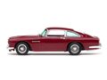 ASTON MARTIN DB4, dark metallic maroon