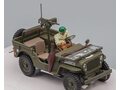 JEEP Willys 1/4 Ton military vehicle with 1 Soldier