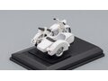 BMW R25/3 motorcycle with sidecar, white